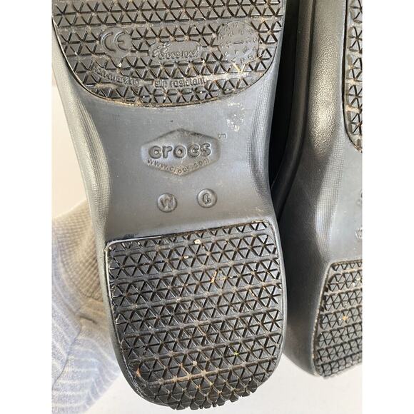 CROCS Women's Classic Black Mules - Picture 6 of 6